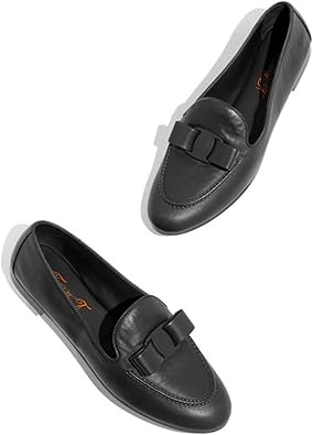 black and white loafers ladies