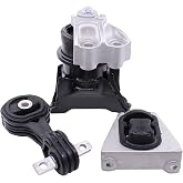 NewYall Engine Motor Mount and Transmission Mount Kit for Honda Civic 1.3L | for Honda Civic 1.3L - Hybrid 2006-2011