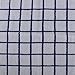 The Weaver's Blend Set of 8 Terry Dish Cloths, Check Design, 100% Cotton, Absorbent, Size 12”x12”, Blue Check,Kitchen Towels and Dish Cloths