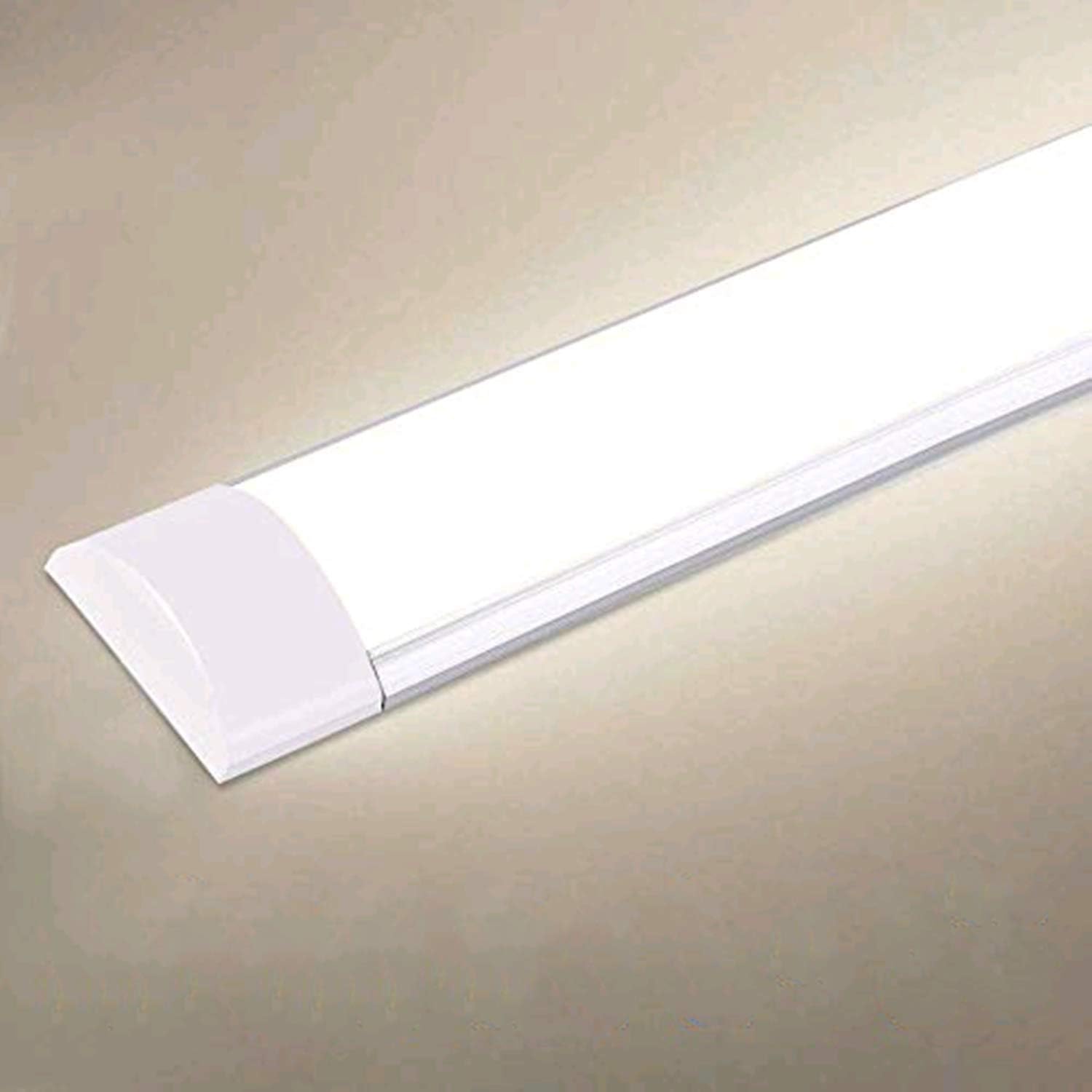 4000K LED Batten Lights, 90CM 3ft 30W 3600LM LED Tube Light, Neutral