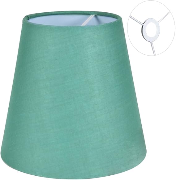 Eastlion 5.5" E14 Screw Fabric Light Shade Candle Chandelier Lampshades