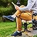 Organic Eco Hemp Walking Socks – Wide Range of Cool Moisture Wicking Dress Socks - White (Set of 3 Pair) Size XL Large (12-15)
