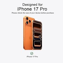 EUMADOVE for iPhone 17 pro Case Translucent Matte
