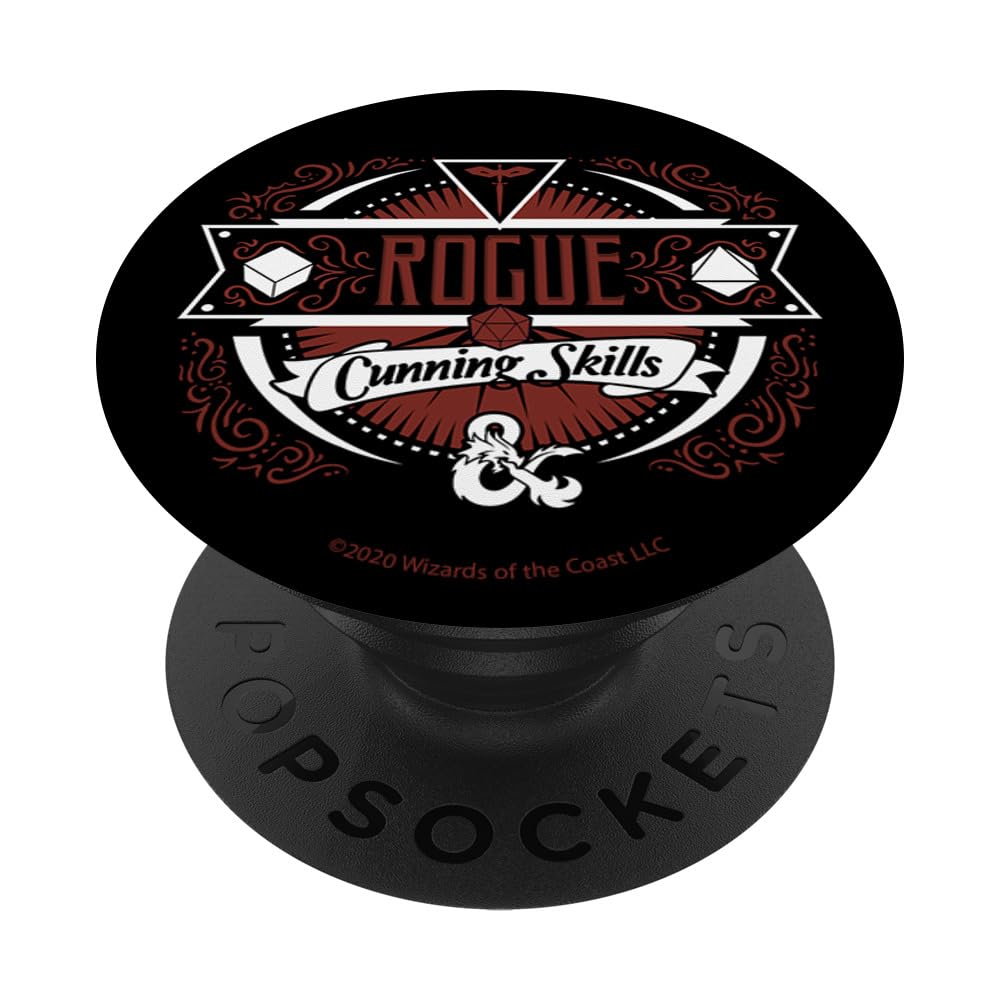 Dungeons & Dragons Rogue Cunning Skills PopSockets Swappable PopGrip