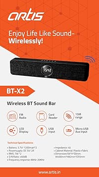 artis bt x2