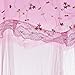 HOUSWEETY Princess Bed Canopy Mosquito Net, Bed Canopy for Girls Room Decor - Insect Protection Hanging Canopy for Adults, Babies, Outdoor Camping (Light Pink)