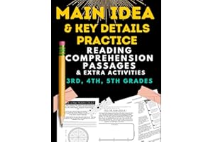 Main Idea and key details practice: READING COMPREHENSION PASSAGES & EXTRA ACTIVITIES 3rd, 4th & 5th grade
