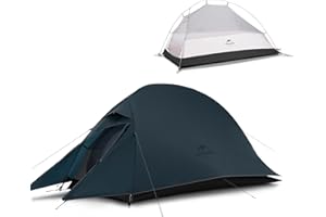 Naturehike Cloud-Up 1 Person Tent, Lightweight Backpacking Tents for One Man, Waterproof Ultralight One Person Tent for Camping Hiking Backpacking