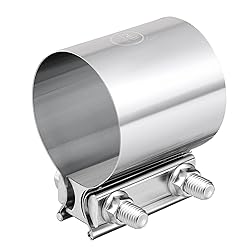 EVIL ENERGY 3.0 Inch Exhaust Clamp,Butt Joint Band