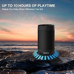 comiso Portable Bluetooth Speaker, Waterproof Small