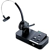Jabra Pro 9450 Monaural Convertible Wireless Headset (Renewed)