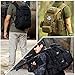 IDOGEAR 40L Tactical Backpack Molle Assault Pack 900D Nylon Water Resistant Shoulder Bag Airsoft Hiking Backpacks (A: Coyote Brown)