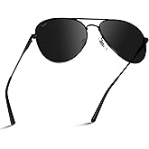 WearMe Pro - Polarized Pilot Style Classic Aviator Sunglasses