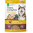 ULTIMATE PET NUTRITION Nutra Complete Freeze Dried Raw Dog Food, Veterinarian Formulated with Antioxidants, Prebiotics & Amino Acids (3 Pound, Chicken)