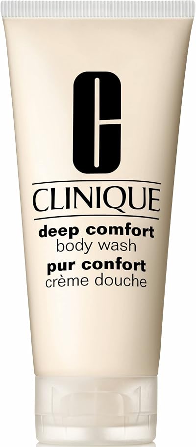 Clinique Deep Comfort Body Wash 200ml Dry Sensitive Skin Hydrating Cleanser