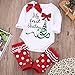 MIOIM Newborn Baby Boys Girls Cute Xmas Romper Bodysuit Jumpsuit Pajamas Outfits