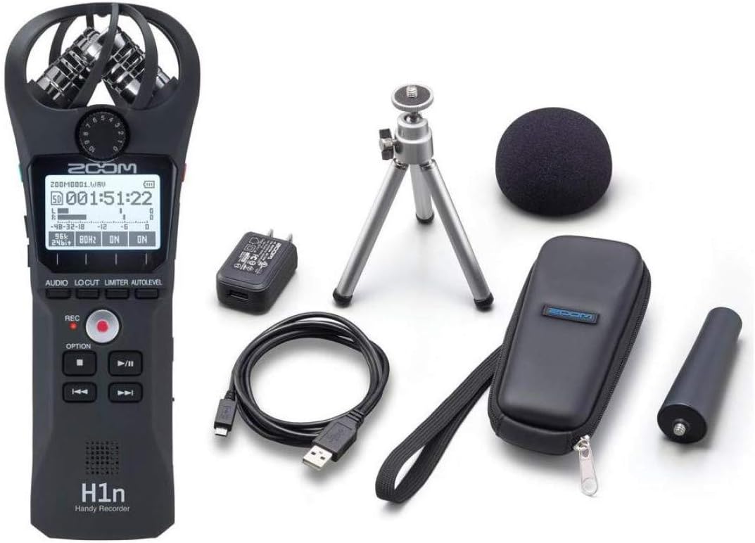 Zoom H1n Handy Recorder APH1n Accessory Pack Musical Instruments