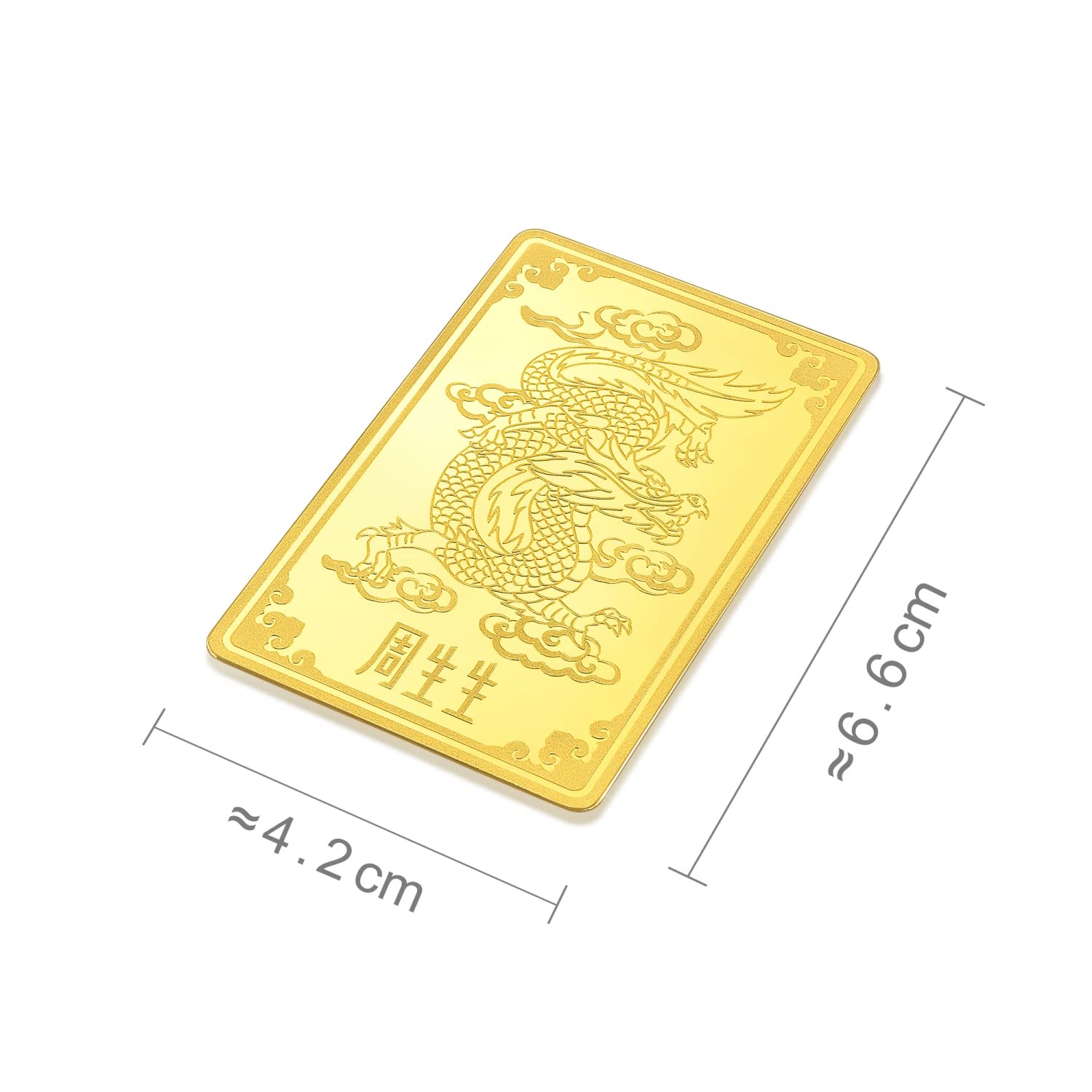 CHOW SANG SANG 999.9 24K Solid Gold Price-by-Weight 19.98g Gold Dragon Bullion for Women and Men 938449