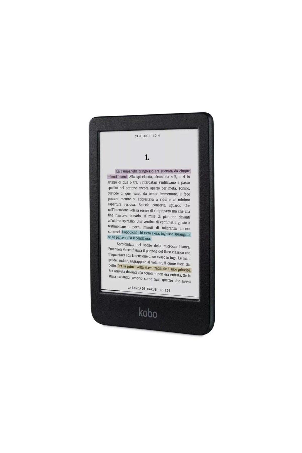Kobo Clara Colour | eReader | 6” Glare-Free Colour E Ink Display | Dark Mode Option | Waterproof | Audiobooks | 16GB of Storage | Black