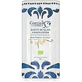García de la Cruz - Organic Extra Virgin Olive Oil, Montes de Toledo, Recycled PET Packaging, Can of 5L