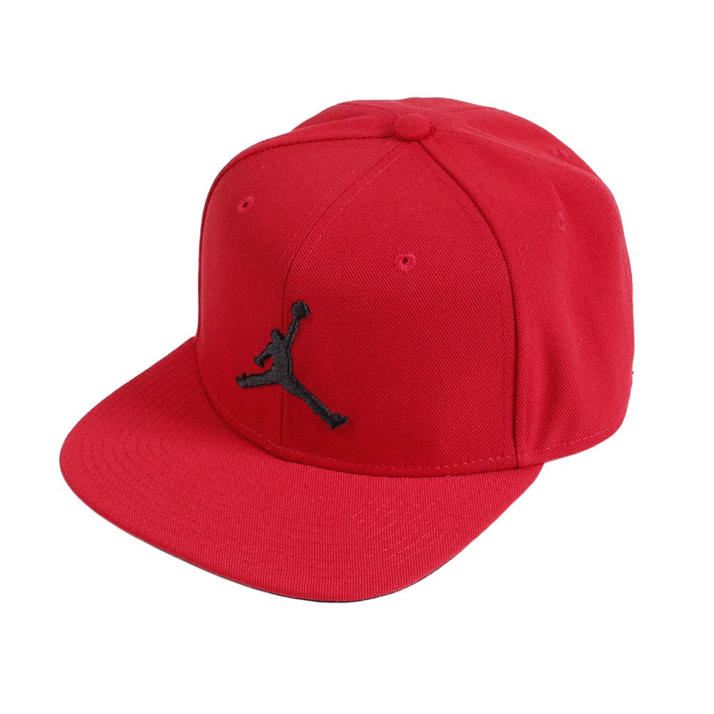 Nike Jordan Pro Jumpman Snapback Hat - black/gym red/black/gym red AR2118 -019