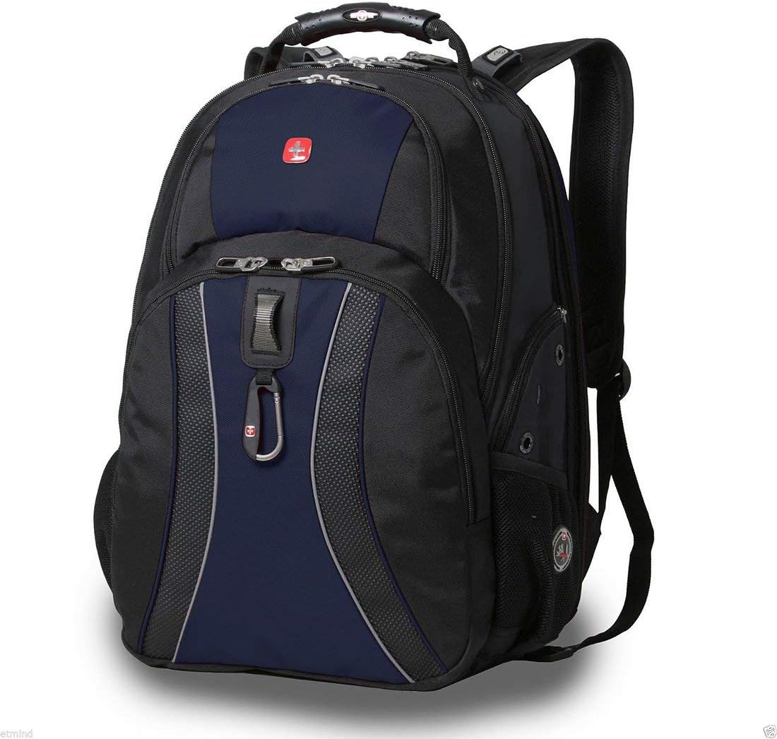 swissgear travel gear 1900 scansmart tsa friendly laptop backpack blue