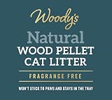 Vivo Technologies Large 30L Natural Wood Pellet Cat Litter Premium Absorbent view 6