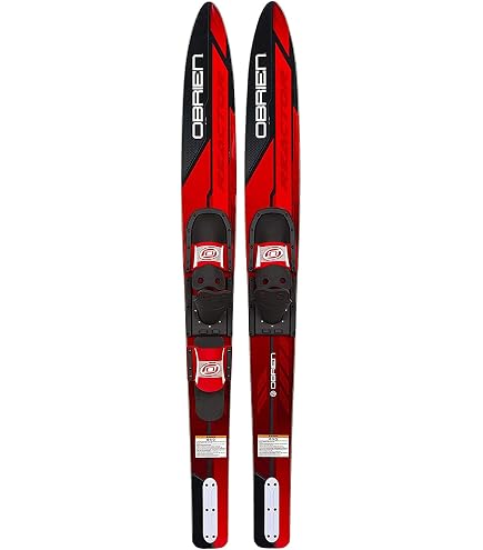 O'Brien Watersports 2191106 Adult 68 inches Performer Combo Water Skis Sizes 7-13, Yellow and Black : Sports & Outdoors