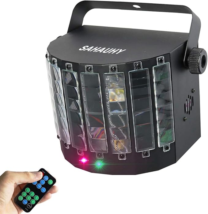DJ Lights,SAHAUHY 2 in 1 Professional Stage Light Mixed Effect Sound