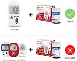Sinocare Safe Accu Blood Glucose Monitor Kit with Strips Case UK mmol/L view 3
