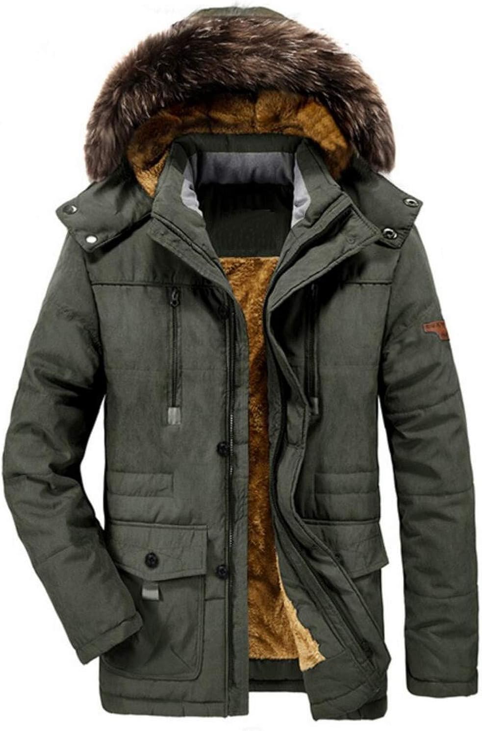 fur trimmed hooded jacket