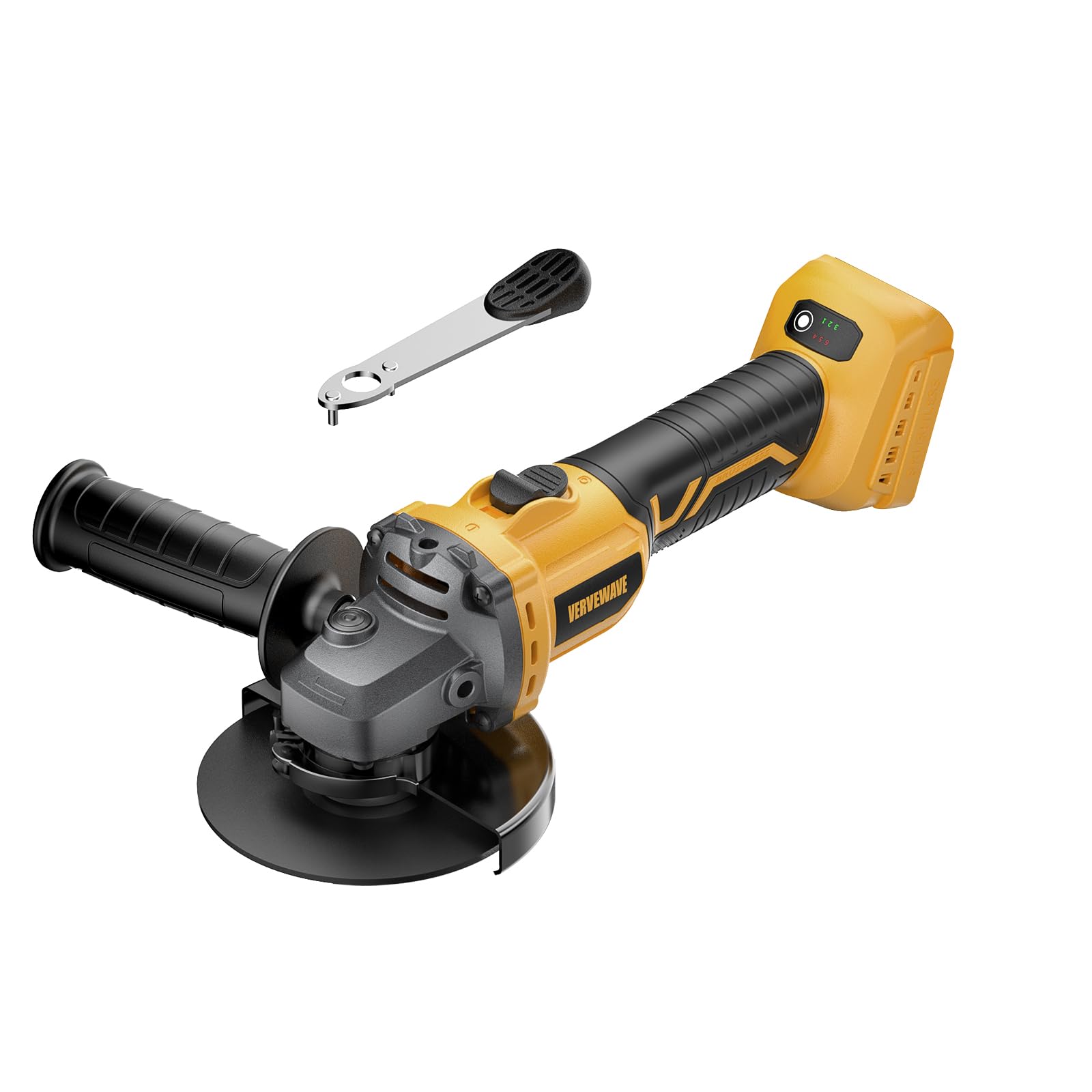 Photo 1 of Angle Grinder 4-1/2" Brushless for Dewalt 20V Battery, 6 Variable Speed Power Grinder, Cordless Angle Grinder Power Tools For Cutting Grinding Polishing (Tool Only)