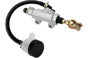 M MATI Rear Brake Master Cylinder for Yamaha Wolverine 350 450 Grizzly 300 400 450 660 Kodiak 400 450 YFM 5KM-2583V-00-00