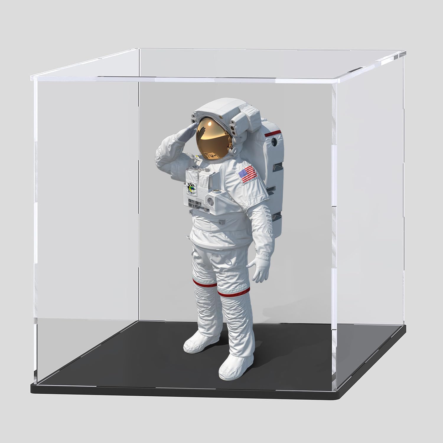 QIMOND 8 Inch Acrylic Display Case for