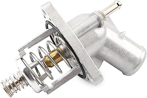 ALLMOTORPARTS Upgrade Aluminium Thermostat Housing Replace 15-11125, 902-2090, 815-207 Compatible with Cadillac Chevy GMC 4.3 5.3 5.3L 6.2L - 2014-2018 Silverado Sierra 1500, 2015-2020 Suburban Tahoe Yukon Escalade