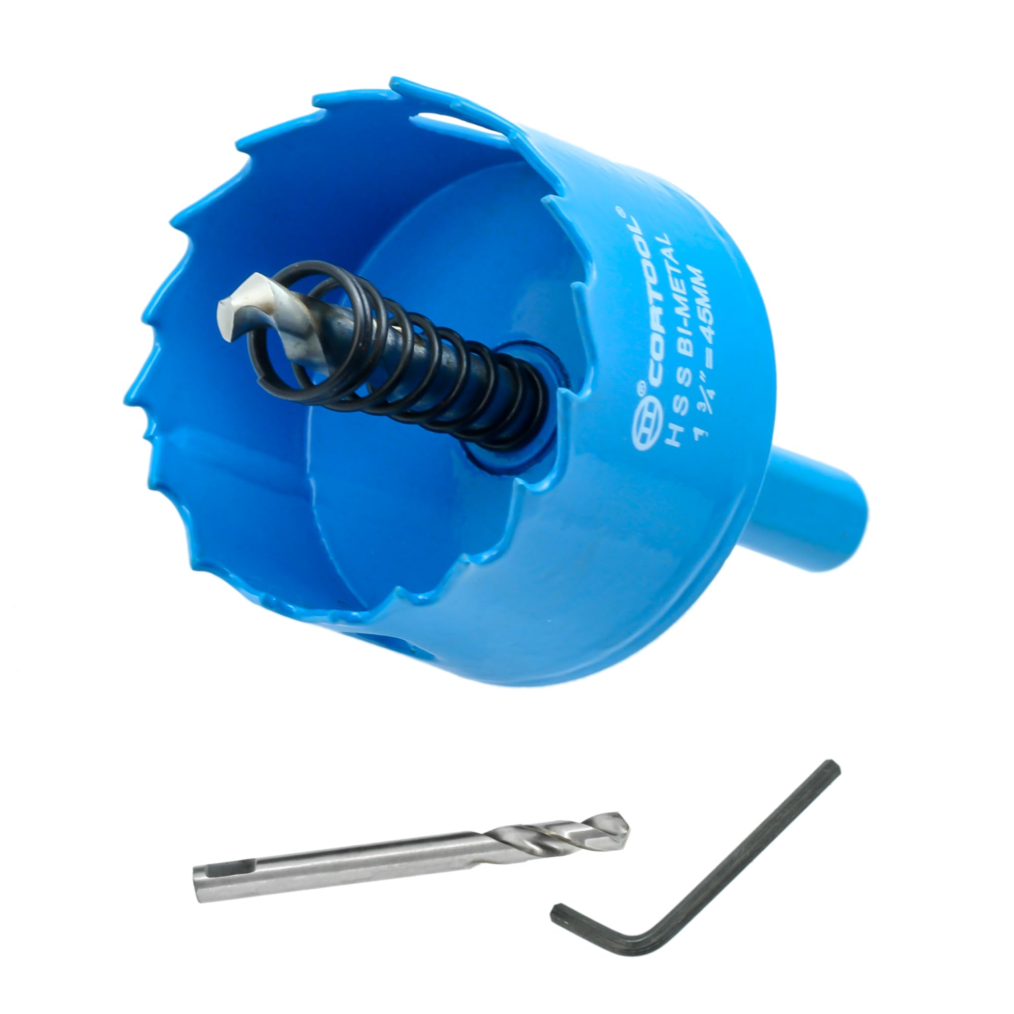 1-3/4 Inch Bi-Metal Hole Saw With Arbor for Metal
