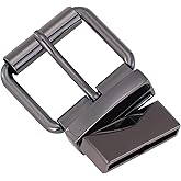 DJCAIZYY 1.5" (38mm-40mm) Belt Buckle Men's Reversible Roller Replacement Belt Buckle Classic