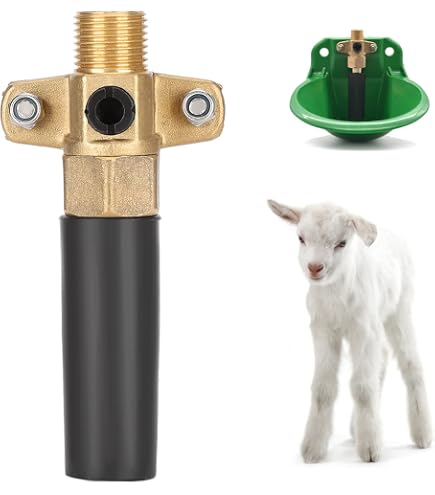 Abreuvoir Automatique Pour Bétail – 2 Pièces – Capacité 500 Ml – Plastique Résistant – Pour Mouton, Chèvre, Chien, Cheval