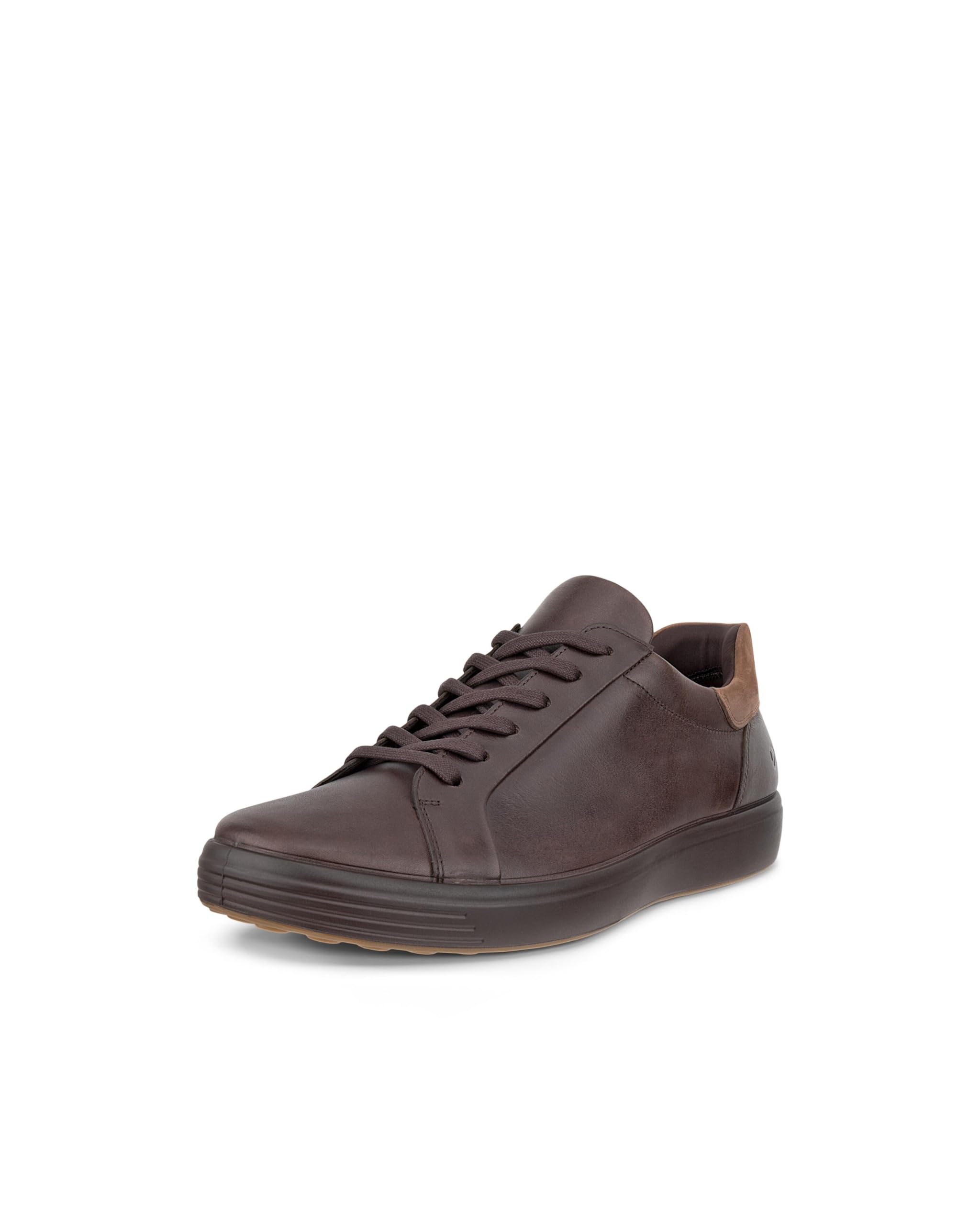 ECCO Men’s Soft 7 Easy Slip Sneaker, Mocha/Cocoa Brown Nubuck, 14-14.5