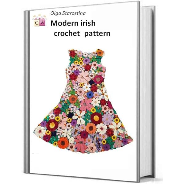 Amazon.com: Modern Irish Crochet Lace Pattern - White Wedding Dress. eBook  : Starostina, Olga: Kindle Store