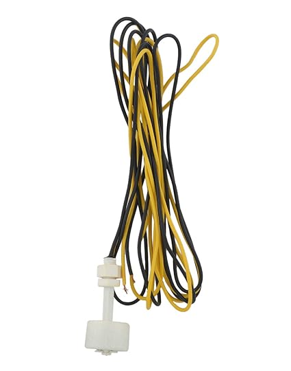 Neon Gate Magnetic Float Switch With 3 Meter Wire For Water Level Controller Operation Normally Open Contact. German Make