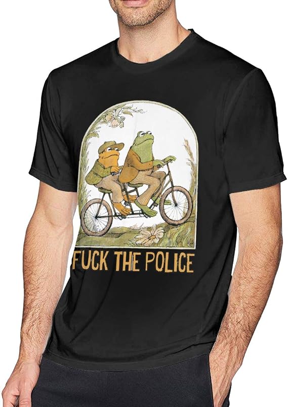 frog and toad police shirt