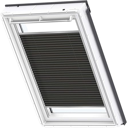 Velux Original Store Plisse Occultant Isolant Fhc S06 606 4 Noir Amazon Fr Cuisine Maison