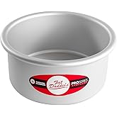 Fat Daddio's PRD-63 Anodized Aluminum Round Cake Pan, 6 x 3 Inch