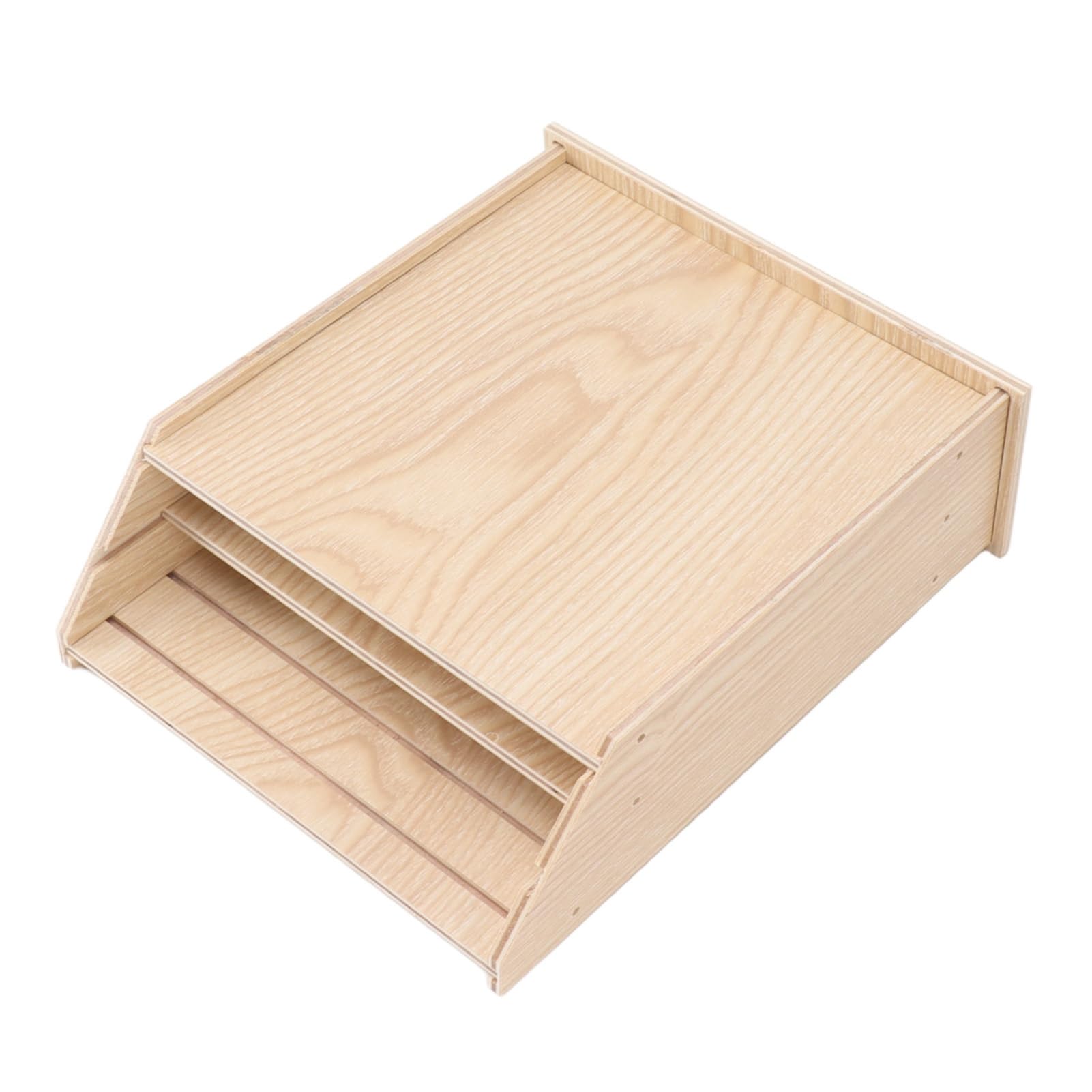 Bat House, Easy to Install Bat Box for Outdoors, Easy for Bats to Land and Roost, Designed to Attract Bats, Handcrafted Weather Resistant Wooden Bat House for Outside, Garden (Wood)