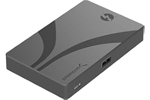 SABRENT Thunderbolt 4 Hub with 60W Charging for Laptops, USB-C Dock, Supports 2X 4K 60Hz Monitors or 1x 4K 144Hz, 5K/6K/8K@60Hz (DSC) Monitor,15.7" Certified TB4 Cable Included (HB-TBT4)