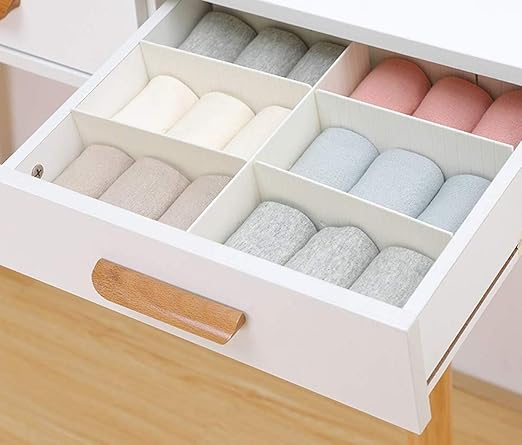 Amazon Com 2 Pack Drawer Dividers Expandable Drawer Organizer