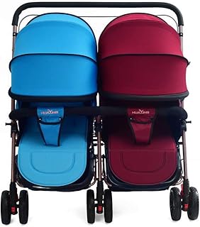 Lvbeis Zwillinge Kinderwagen Doppel Buggy Falten Kinderbuggy Leichte Kombiwagen