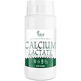 7 oz Calcium Lactate Powder, 100% Pure Calcium Lactate, Food Grade for Keep Shape of Food, Helps Neutralize Food Acidity, Sui