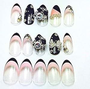 Amazon.com : Fashion Japanese 3D Nail Art "PEARL RIBBON ...